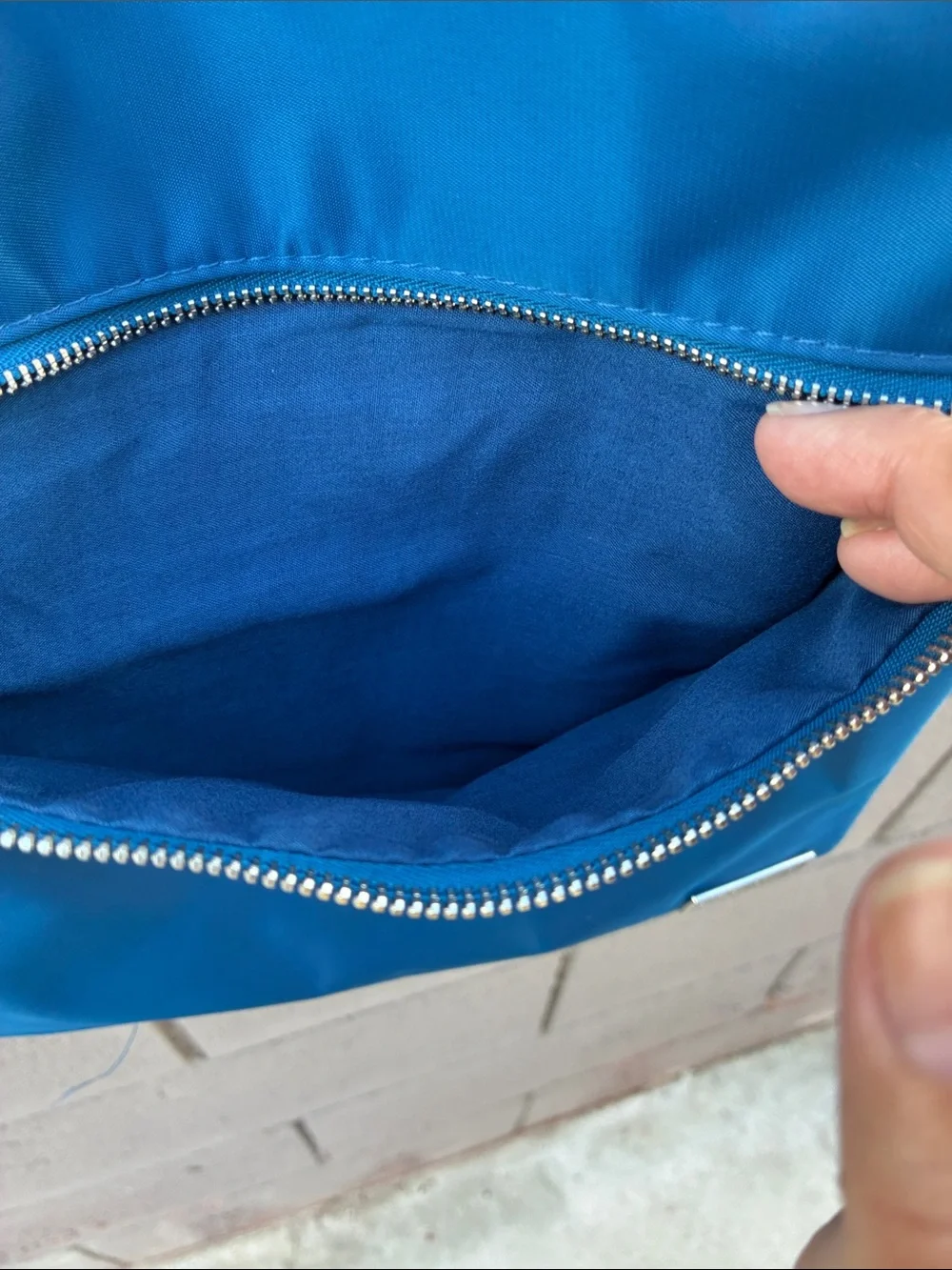 Blue Crossbody Bag - Lightweight Everyday Shoulder Bag